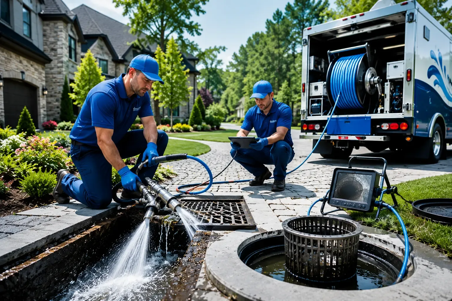 Local outdoor drain cleaning professionals in Waterford, OH