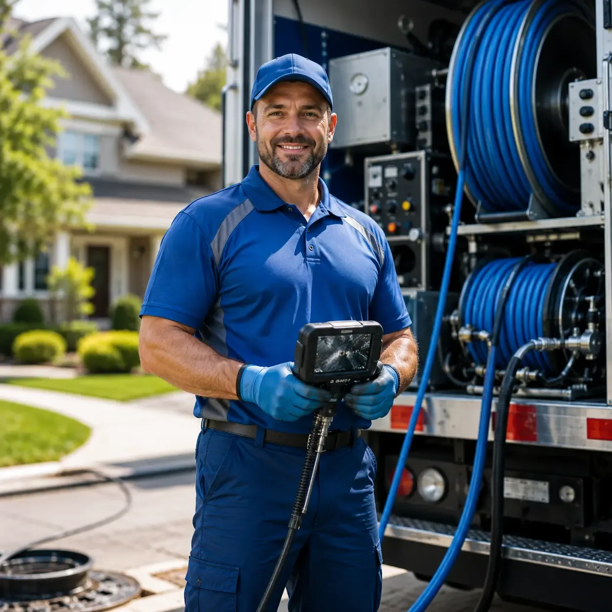 Local outdoor drain cleaning specialists in Waterford, OH